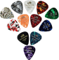 Preview: DUNLOP - ADU PVP106 Celluloid Pick Medium Variety Pack (12 Stk.)