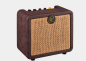 Preview: Ortega PTWO 12 WATT BLUETOOTH® PREMIUM VINTAGE DESIGN POCKET ACOUSTIC AMPLIFIER W/ BUILT-IN EFFECTS - Ptwo - PTWO