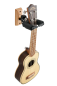 Preview: HERCULES Gitarrenwandhalter, AGS Plus, kurz, Holzsockel, natur
