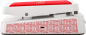 Preview: DUNLOP - MDU CBJ95SW Standard - Cry Baby Junior Wah Special Edition, weiß