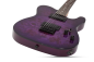 Preview: SCHECTER E-Gitarre, PT Standard, Purple Burst Burl