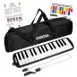 Preview: Cascha Melodica Schwarz inkl. Tasche und Mundstück