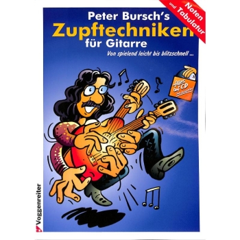 Peter Bursch's - Zupftechniken für Gitarre