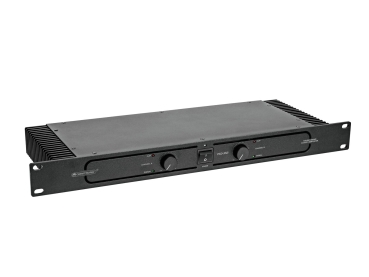 Omnitronic - 2-Kanal-Studio-Verstärker mit Schaltnetzteil, 2 x 175 W / 4 Ohm, 2 x 100 W / 8 Ohm