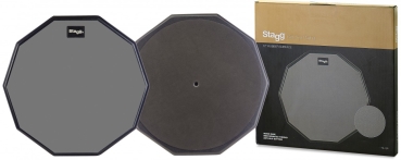 Stagg - 12" PRACTICE PAD,10-SIDED TYPE