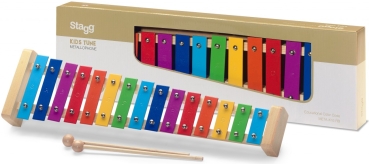 STAGG - METALLOPHONE 15 RAINBOW KEYS