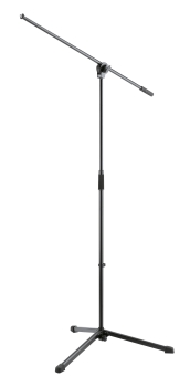 K&M - Mikrofonstativ 25400 - schwarz- Schwenkarm