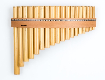 Panflöte R18-Töne/Rohre in C-Dur aus Bambus | Plaschke Instruments