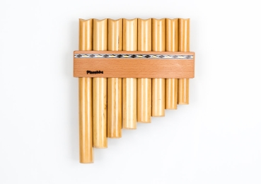 Panflöte R08-Töne/Rohre in C-Dur aus Bambus | Plaschke Instruments