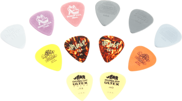 Preview: DUNLOP -  Guitar Pick LT/MD Variety Pack (12 Stk.)