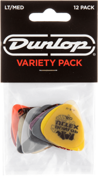 DUNLOP -  Guitar Pick LT/MD Variety Pack (12 Stk.)