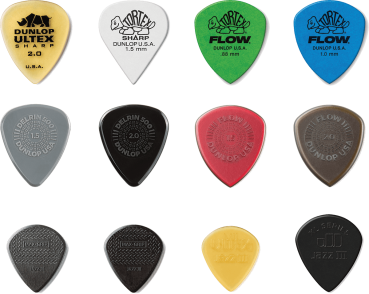 Preview: DUNLOP - ADU PVP118 Shred Pick Variety Pack (12 Stk.)