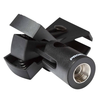 Preview: APM15  Universeller ABS-Mikrofon-Cliphalter mit Befestigungsschraube (Ø Min-Max: 20 - 32 mm).