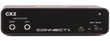 CAD, Mixers and USB Interfaces, Connect II 2×2 USB Interface 24 Bit/96KHz
