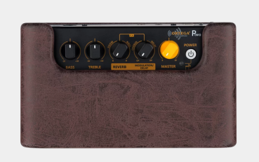 Preview: Ortega PTWO 12 WATT BLUETOOTH® PREMIUM VINTAGE DESIGN POCKET ACOUSTIC AMPLIFIER W/ BUILT-IN EFFECTS - Ptwo - PTWO