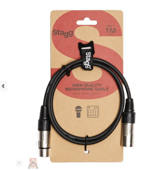 STAGG - SMC1 - 1m XLR - XLR