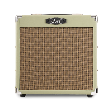 CORT E-Gitarrencombo, CM15R, Pastell Green, 15 Watt
