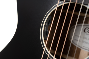 Preview: CORT Westerngitarre, CORE-MC OV, Black Top Semi Gloss, Preamp, Softcase