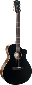 CORT Westerngitarre, CORE-MC OV, Black Top Semi Gloss, Preamp, Softcase