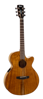 CORT Westerngitarre, SFX-Myrtlewood, Natur Hochglanz, Preamp