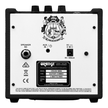 Orange Crush Mini BLK