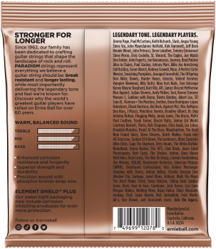 Preview: ERNIE BALL Saitensatz, Akustik, Paradigm Phosphor Bronze, Light 11-52