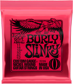 ERNIE BALL Saitensatz, Slinky Nickel, Burly 11-52