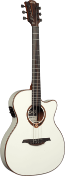 LÂG - GLA T118ASCE-IVO Auditorium Slim Cutaway Acoustic-Electric Ivory
