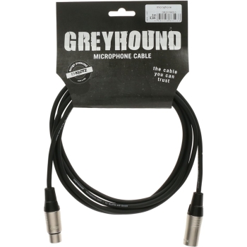 GRG1FM GREYHOUND Mic Cable 1m XLR/XLR
