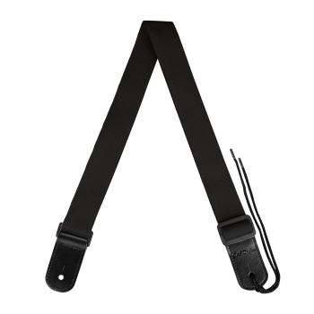Cascha Ukulele Gurt Polyester-Baumwolle - Schwarz Tragegurt verstellbar bis 139 cm