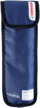 HOHNER Blockflöte, Alegra Line, blau, deutsch, dreiteilig