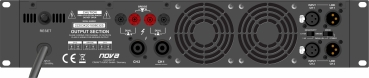 NOVA HX 1500 Endstufe 2x 750 Watt 4 Ohm