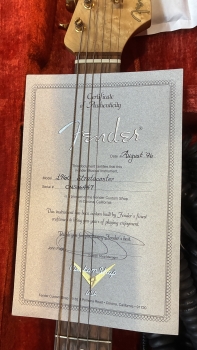 Preview: Fender Stratocaster - Custom Shop USA - 1996 - Gold Hardware - Daphne Blue inkl. Original Koffer neuwertig