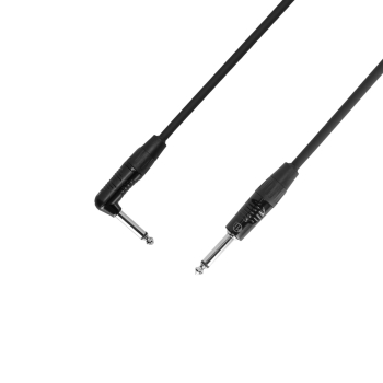 4 STAR IPR 0150 Instrumentenkabel | Rean® Winkelklinke TS x Klinke TS | 1,5 m