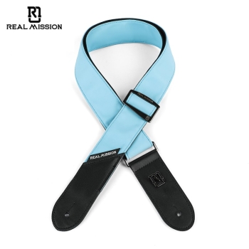 Gitarren Gurt Pastel Serie - Real Mission - Blue
