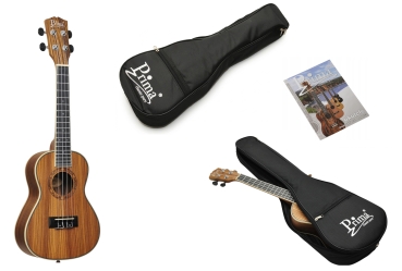 Preview: Prima - Konzert-Ukulele mit Tasche PU-300C