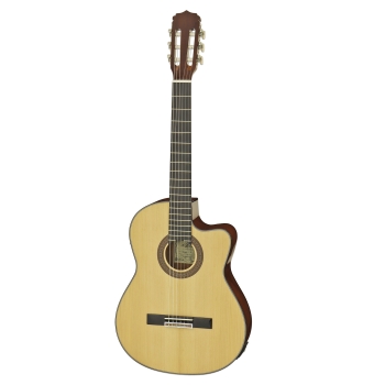 Aria A 10S CE Konzertgitarre 4/4, natural