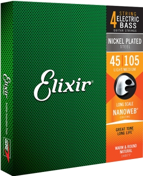 Elixir 14077 Bass LM Nano 045/105