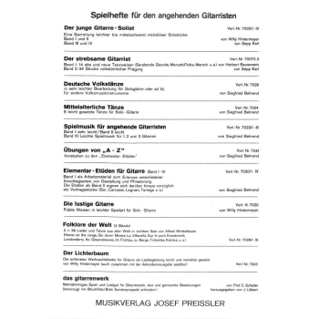 Muench Willi + Bausewein Herbert Wir lernen Gitarre spielen 1