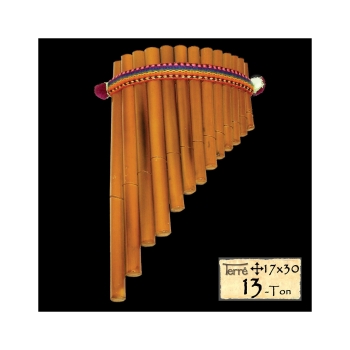 Panflöte Peru 13-Ton L