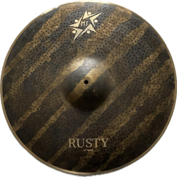 22" Medium Ride Cymbal - B20 - RUSTY - Series *MS*