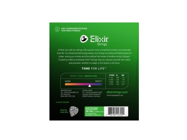 Preview: ELIXIR Saitensatz für E-Bass, Medium, Stainless Steel NANOWEB®, Long Scale, 50-105