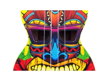 Preview: MAHALO Art Sopran Ukulele, TIKI mit Tasche