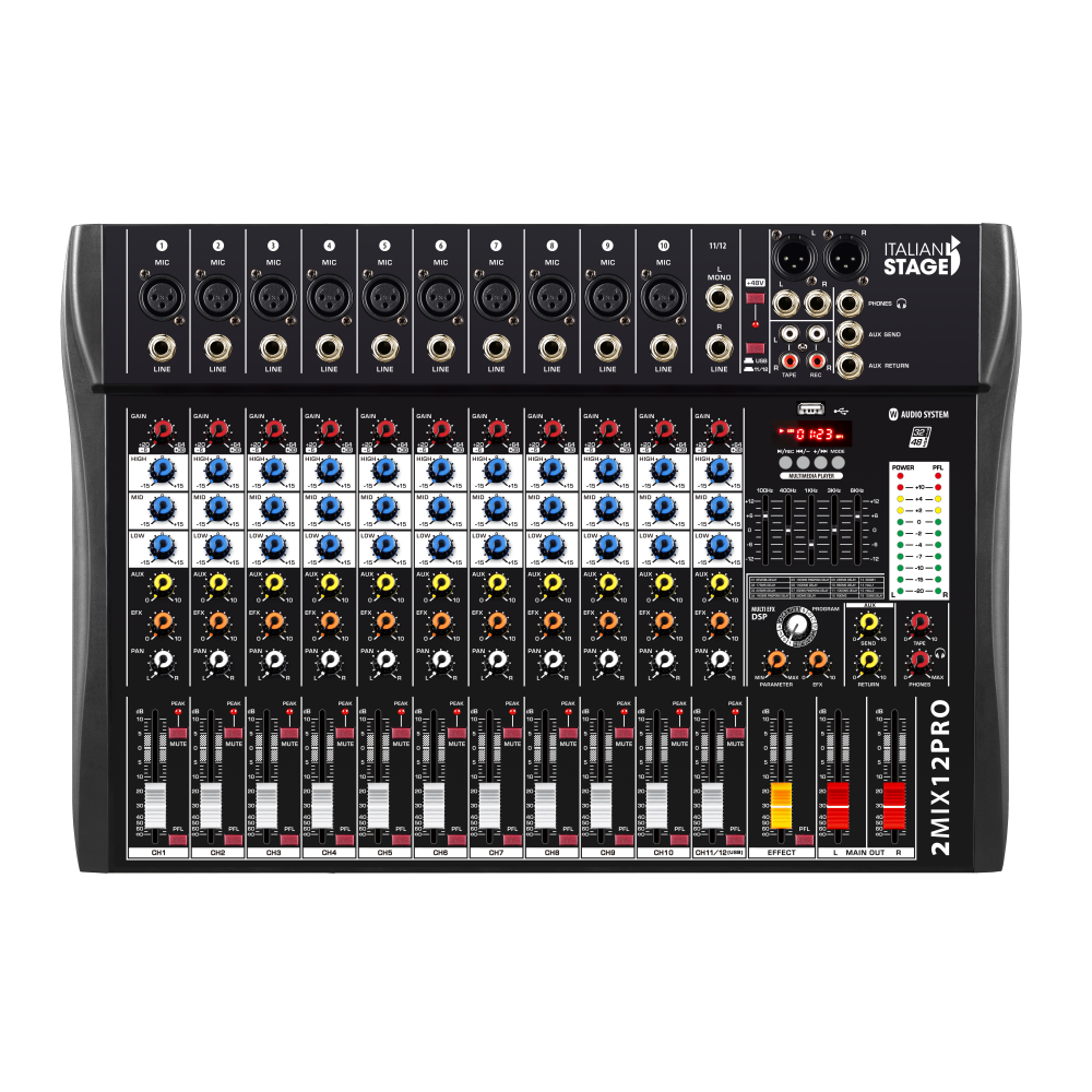 Musik-Schiessl - Audio-Mixer mit Player, Recorder und Effekten ITALIAN ...