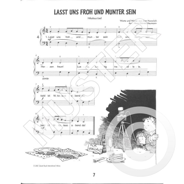 Piano kids Christmas Fun - Klavier - Schwierigkeitsgrad - sehr leicht
