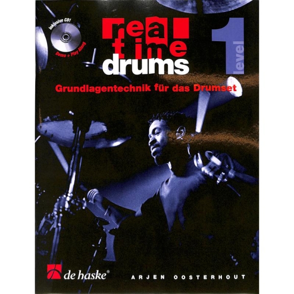 Oosterhout Arjen Real time drums 1 incl. CD