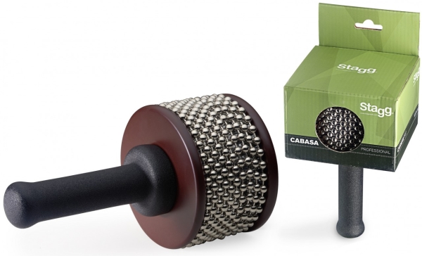 STAGG - WOOD CABASA PRO. MEDIUM