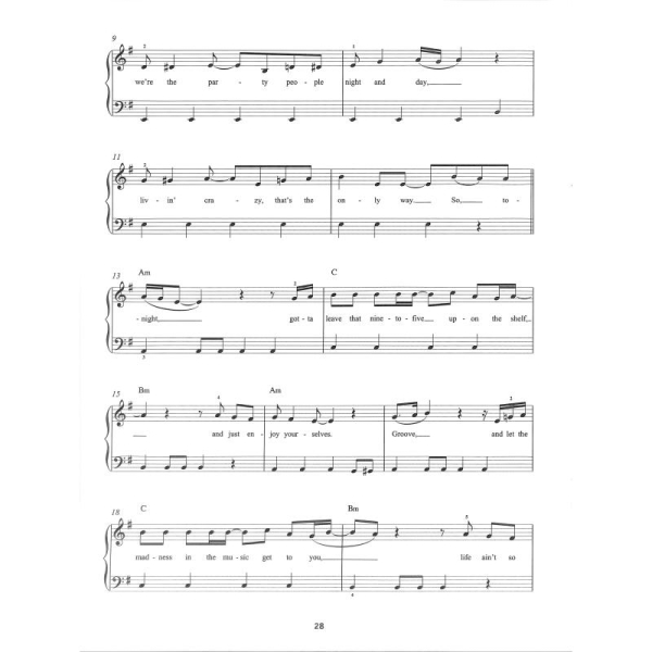 Michael Jackson - Really -easy-piano