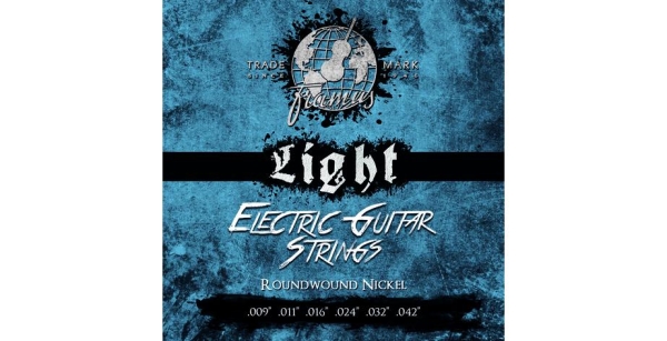 Framus Blue Label Electric Guitar String Set, Nickel-Plated Steel - Light, .009"-.042"