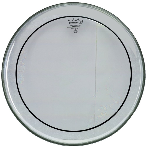 REMO 13" PINSTRIPE ,CLEAR, SCHLAGFELL